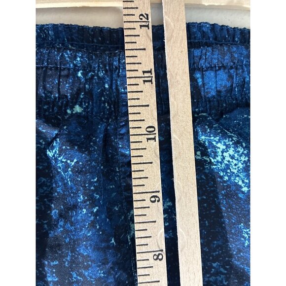 Under Amour running shorts  Womens Splatter Print  Blue Teal Lightweight m - Picture 4 of 9